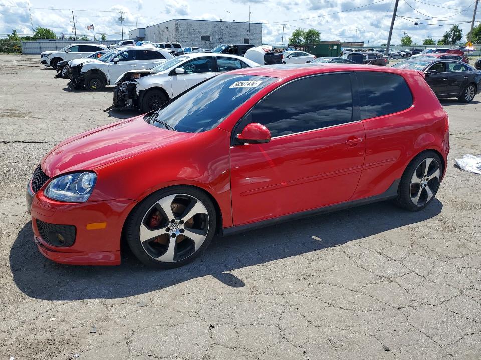 2008 Volkswagen Gti VIN WVWEV71K48W268512 COPART salvage auction — REAR END, Il - Salvage Certificate, sold $250 on 2026-07-29 (photo 1)