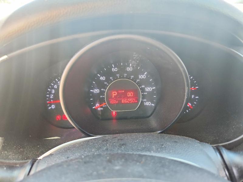 2016 Kia Soul VIN KNDJP3A53G7822983 COPART salvage auction — FRONT END, Fl - Cert Of Title Slvg Rebuildable, sold $1,300 on 2026-07-24 (photo 9)