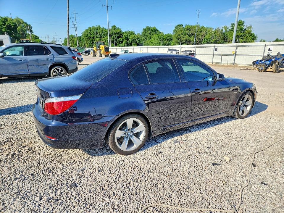 2009 BMW 5 series VIN WBANU53529BY65310 COPART salvage auction — NORMAL WEAR, Oh - Certificate Of Title, sold $5,600 on 2026-07-10 (photo 3)