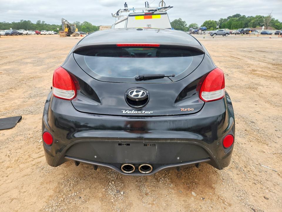 2015 Hyundai Veloster VIN KMHTC6AE3FU249259 COPART salvage auction — MECHANICAL, Al - Certificate Of Title, sold $325 on 2026-07-02 (photo 6)