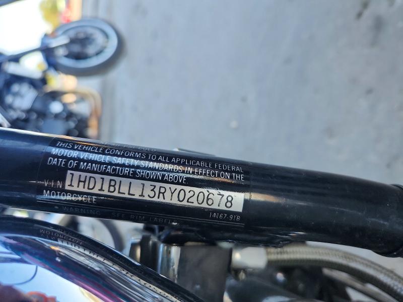 1994 Harley-davidson Fxsts VIN 1HD1BLL13RY020678 COPART salvage auction — FRONT END, VA - CERT OF TITLE - SALVAGE, sold $1,950 on 2026-07-02 (photo 8)