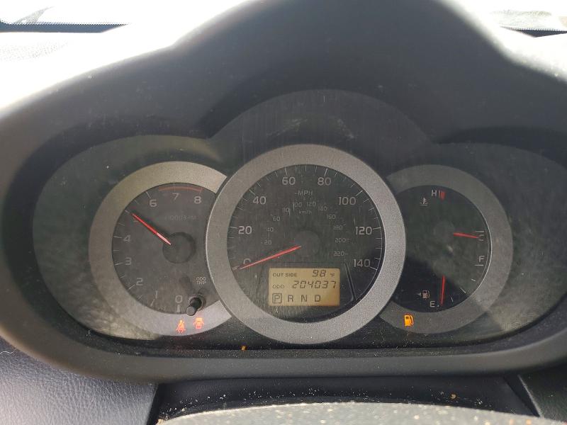 2008 Toyota Rav 4 VIN JTMZD32V086053750 COPART salvage auction — FRONT END, Tx - Salvage Vehicle Title, sold $2,300 on 2026-07-27 (photo 9)