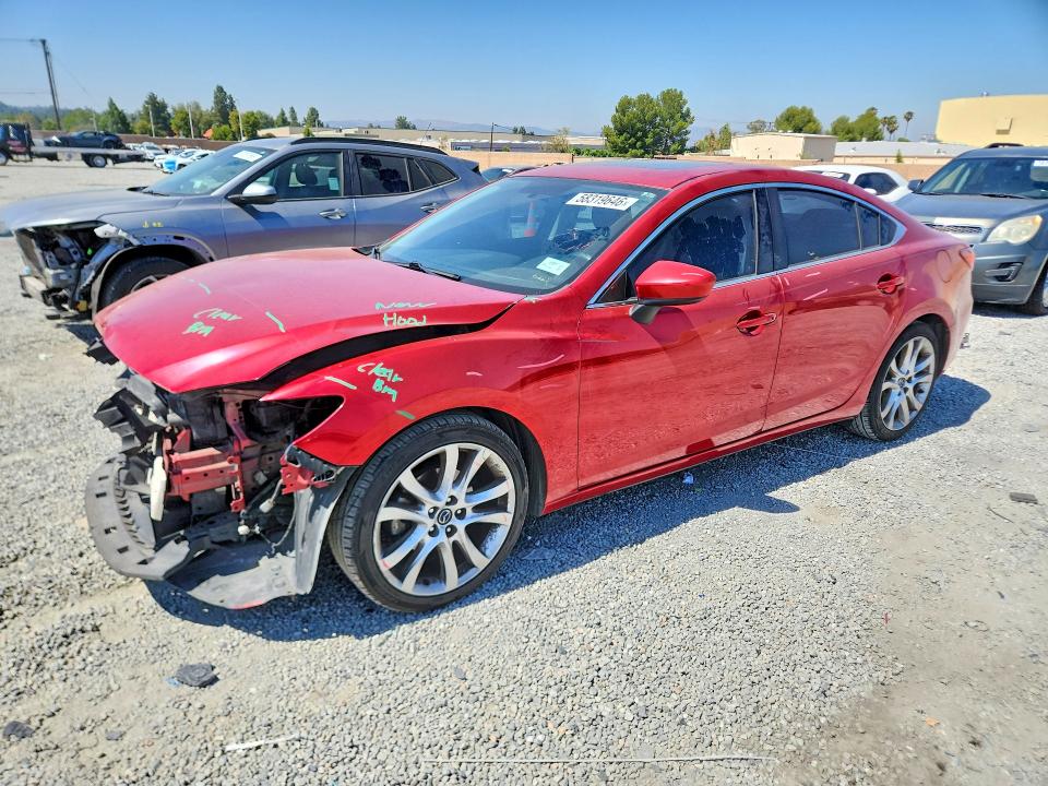 2015 Mazda VIN JM1GJ1V55F1196462 COPART salvage auction — FRONT END, Ca - Salvage Certificate, sold $1,700 on 2026-07-15 (photo 1)