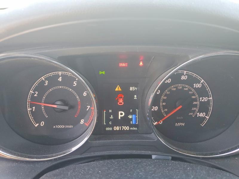 2013 Mitsubishi Outlander VIN 4A4AP4AU2DE002097 COPART salvage auction — FRONT END, Fl - Cert Of Title Slvg Rebuildable, sold $1,350 on 2026-07-10 (photo 9)