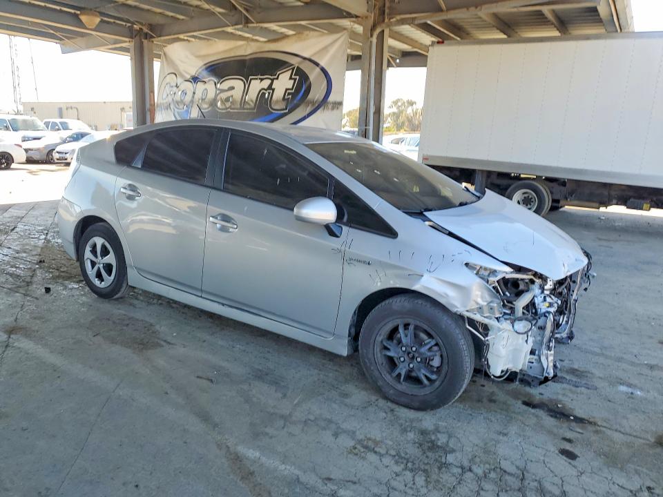 2015 Toyota Prius VIN JTDKN3DU1F0455599 COPART salvage auction — FRONT END, CA - SALVAGE CERTIFICATE, sold $30 on 2026-07-28 (photo 4)