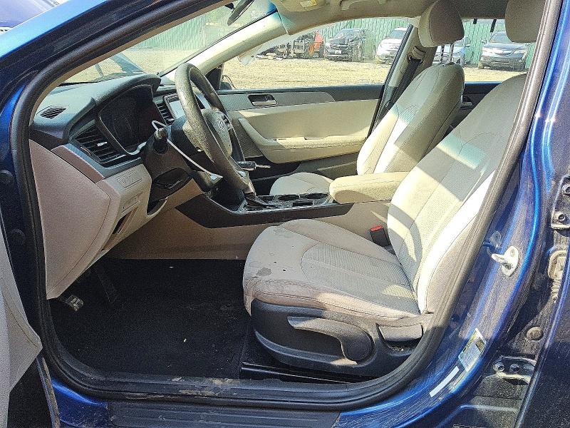 2018 Hyundai Sonata VIN 5NPE24AF7JH666724 COPART salvage auction — FRONT END, Va - Certificate Of Title, sold $200 on 2026-07-09 (photo 7)