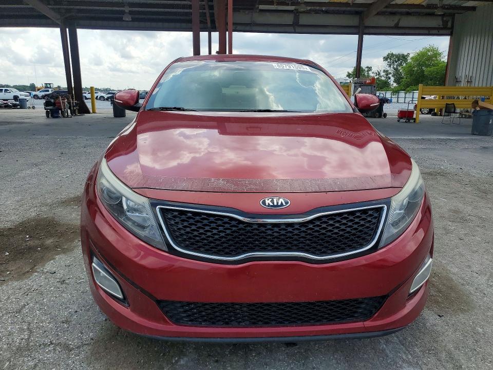2015 Kia Optima VIN 5XXGM4A79FG393526 COPART salvage auction — REAR END, Fl - Cert Of Title Slvg Rebuildable, sold $900 on 2026-07-17 (photo 5)
