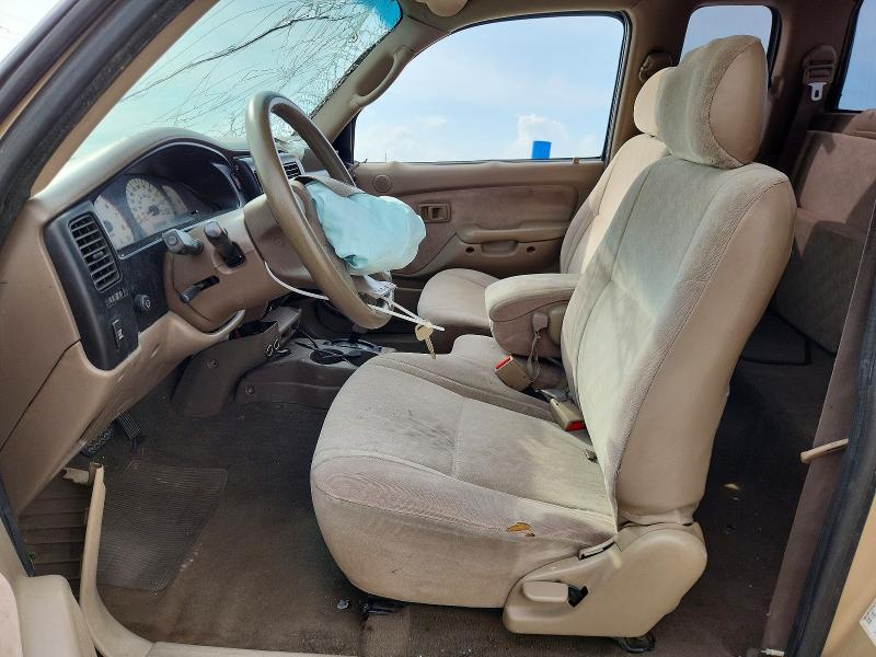 2001 Toyota Tacoma VIN 5TESN92N21Z758169 COPART salvage auction — FRONT END, TX - SALVAGE VEHICLE TITLE (P), sold $750 on 2026-07-16 (photo 7)