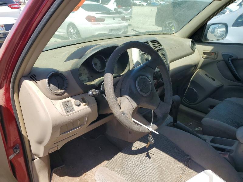 2002 Toyota Rav4 VIN JTEGH20V720049709 COPART salvage auction — MINOR DENT/SCRATCHES, Ca - Dis/Dlr/Exp Only Clean Title, sold $1,950 on 2026-07-21 (photo 9)