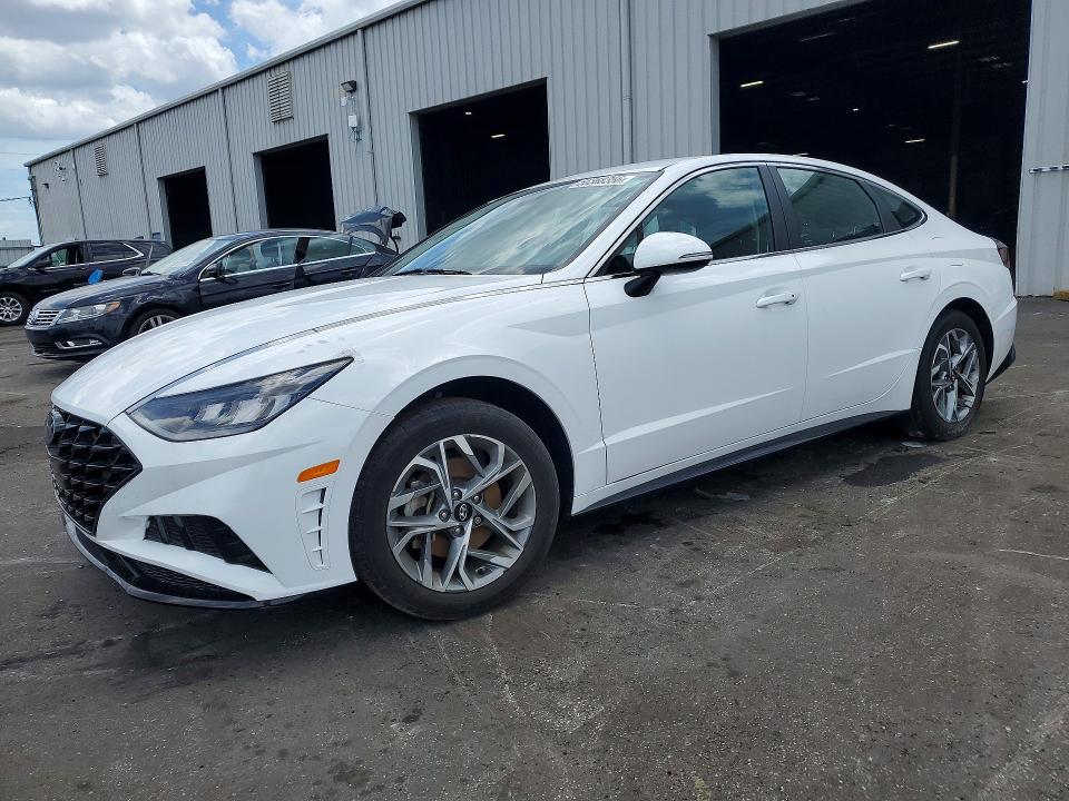 2023 Hyundai Sonata VIN KMHL64JAXPA294470 COPART salvage auction — SIDE, Sc - Cert Of Title-Salvage, sold $200 on 2026-07-29 (photo 1)