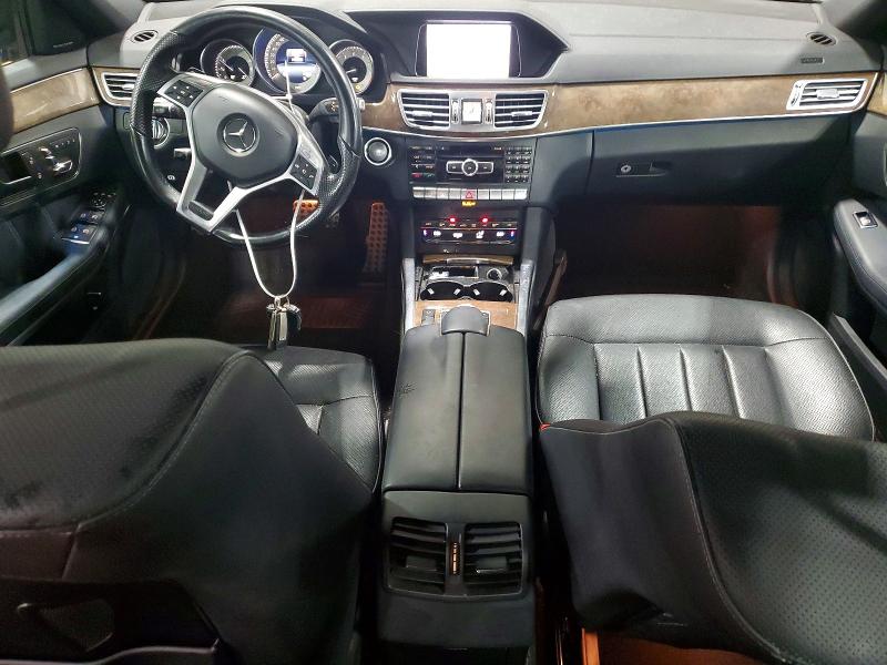 2015 Mercedes-benz E-klasse VIN WDDHF6HB2FB093343 COPART salvage auction — HAIL, Salvage Title, sold $4,100 on 2026-08-11 (photo 8)