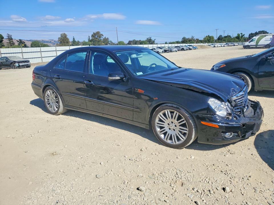 2007 Mercedes-benz E-klasse VIN WDBUF56X07B125305 COPART salvage auction — FRONT END, Ca - Salvage Certificate, sold $225 on 2026-07-09 (photo 4)