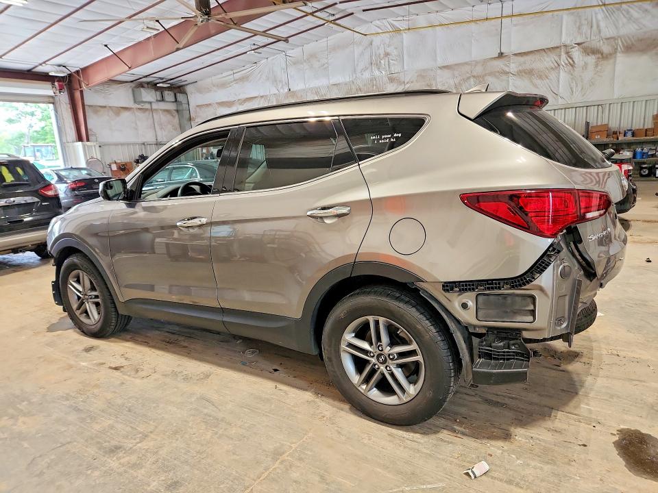 2017 Hyundai Santa fe VIN 5XYZUDLB6HG388809 COPART salvage auction — FRONT END, Wi - Certificate Of Title, sold $3,200 on 2026-07-08 (photo 2)