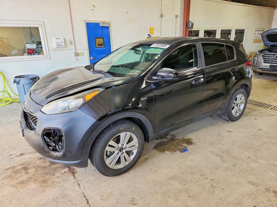 2017 Kia VIN KNDPMCAC5H7198929 COPART salvage auction — FRONT END, Mn - Cert Of Title-Salvage, sold $1,550 on 2026-07-28 (photo 1)