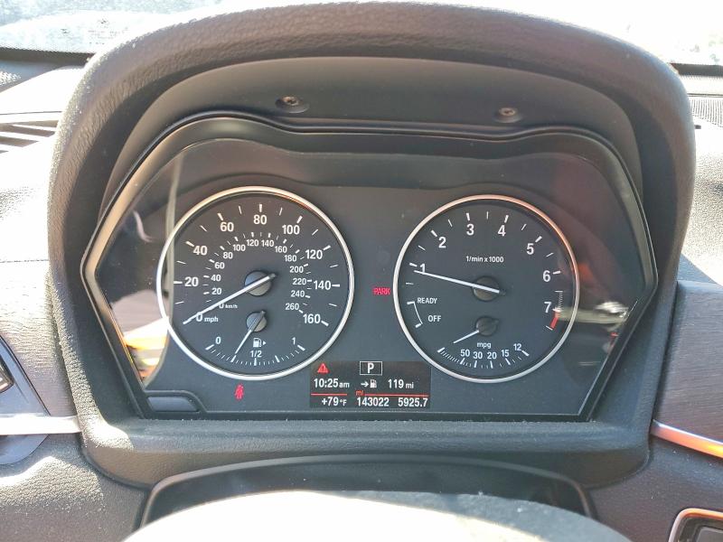 2017 BMW X1 VIN WBXHT3C39H5F67894 COPART salvage auction — FRONT END, Nc - Salvage Certificate Of Title, sold $175 on 2026-07-27 (photo 9)
