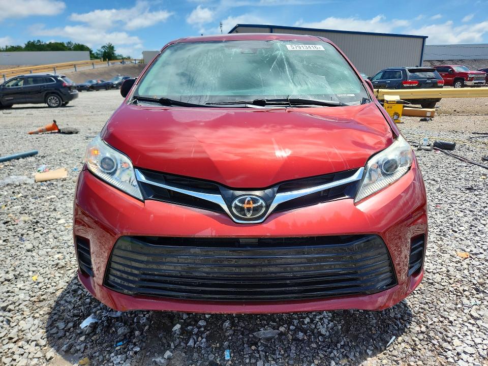 2020 Toyota VIN 5TDKZ3DC1LS033658 COPART salvage auction — FRONT END, Al - Cert Of Title-Salvage Title, sold $3,900 on 2026-07-28 (photo 5)