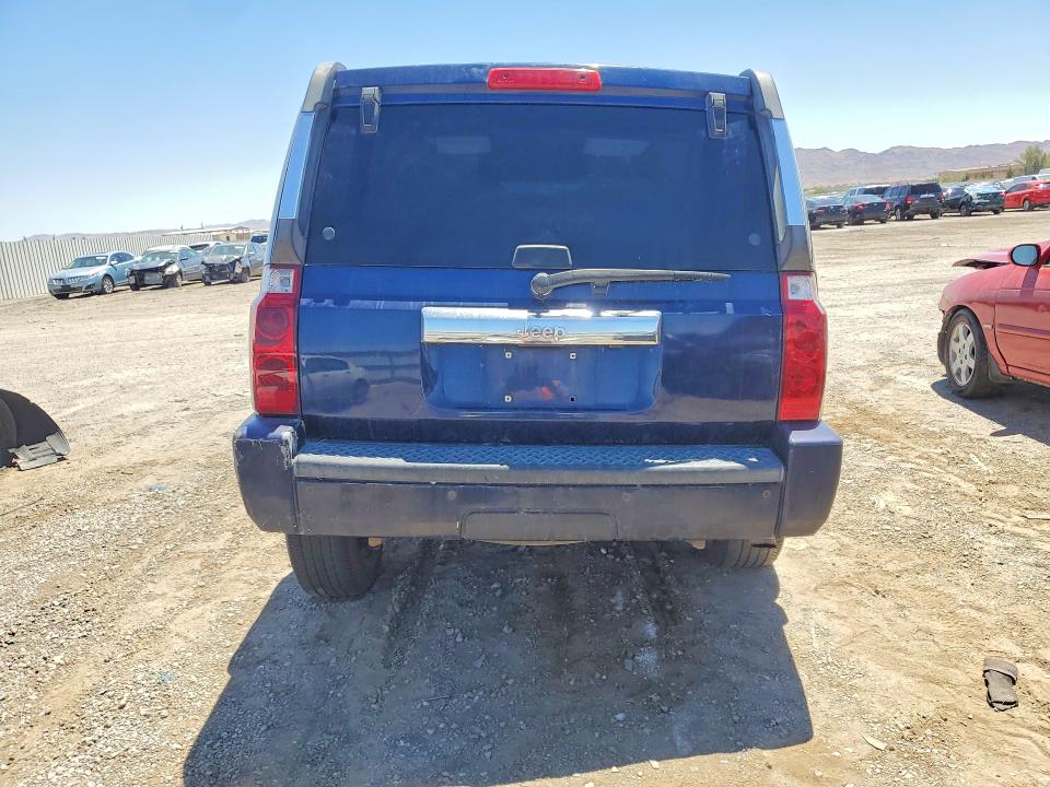 2006 Jeep Commander VIN 1J8HH58N16C300719 COPART salvage auction — FRONT END, Nv - Salvage Title, sold $125 on 2026-07-02 (photo 6)