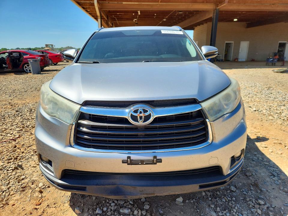 2015 Toyota Highlander VIN 5TDKKRFH9FS058960 COPART salvage auction — SIDE, AL - CERT OF TITLE-SALVAGE TITLE, sold $7,500 on 2026-07-29 (photo 5)