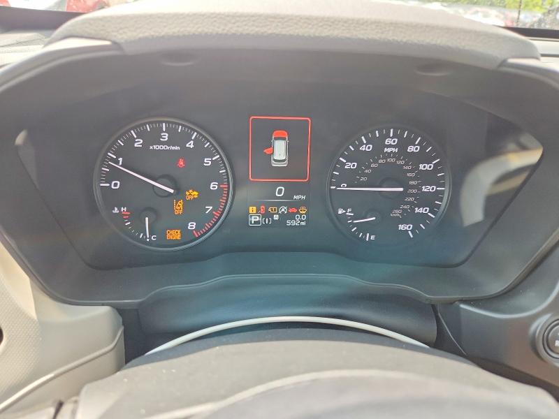 2025 Subaru Forester VIN JF2SLDAC2SH604834 COPART salvage auction — FRONT END, Salvage Title, sold $8,700 on 2026-07-10 (photo 9)