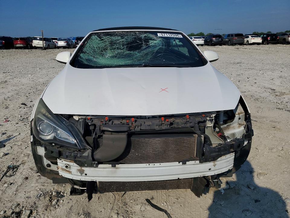 2016 Buick Cascada VIN W04WT3N52GG046710 COPART salvage auction — FRONT END, Ga - Cert Of Title-Salvage, sold $1,650 on 2026-07-29 (photo 5)