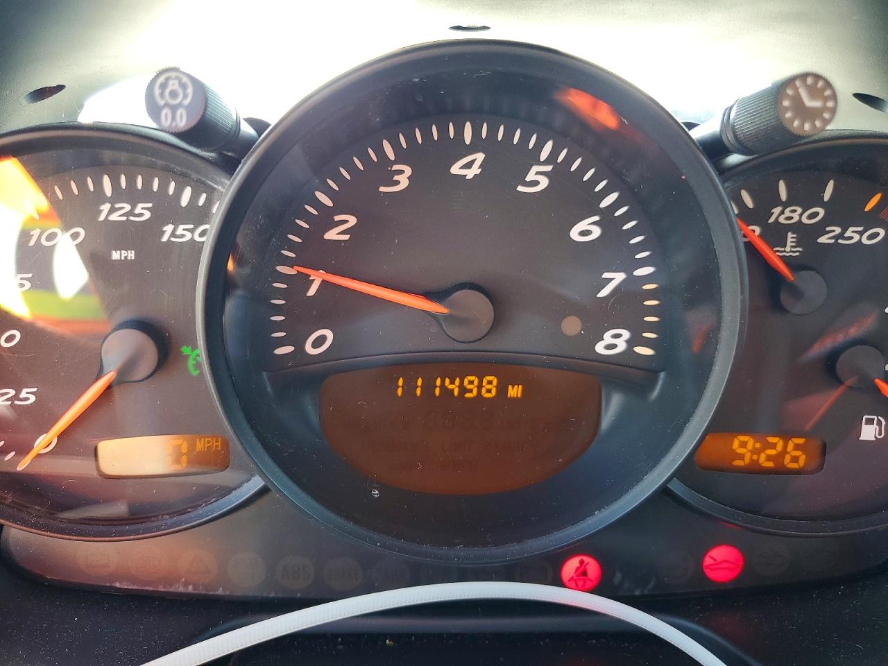2002 Porsche Boxster VIN WP0CA29842U623325 COPART salvage auction — Mechanical, FL - CERTIFICATE OF TITLE, sold $400 on 2026-07-02 (photo 9)