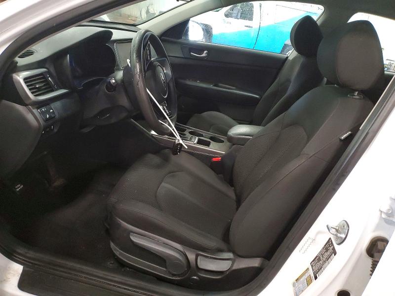 2020 Kia Optima VIN 5XXGT4L33LG436038 COPART salvage auction — FRONT END, Mi - Certificate Of Title, sold $3,300 on 2026-07-06 (photo 7)