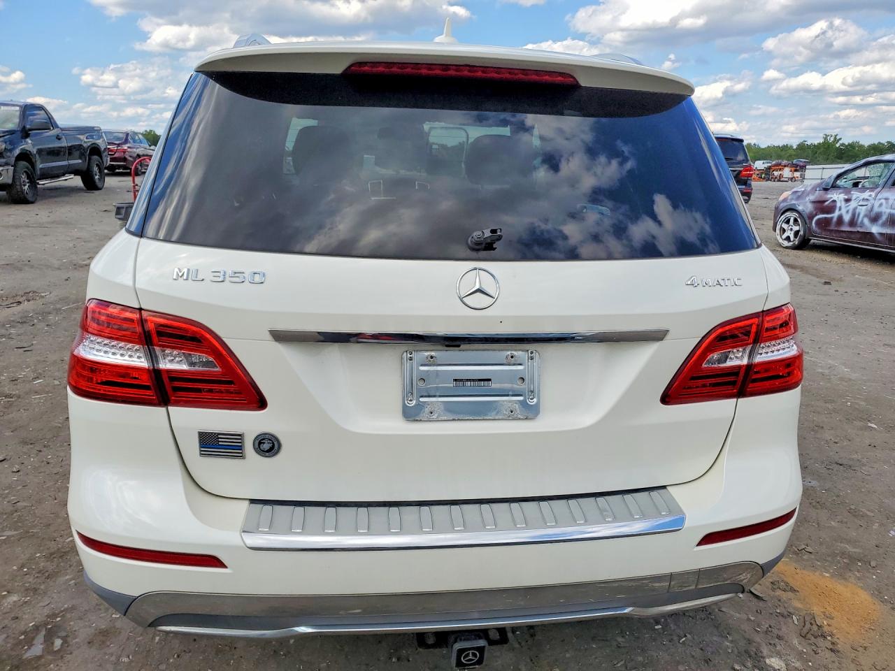 2013 Mercedes-Benz ML-Class VIN 4JGDA5HBXDA262024 COPART salvage auction — Minor Dent/Scratches, VA - CERTIFICATE OF TITLE, sold $2,500 on 2026-07-01 (photo 6)