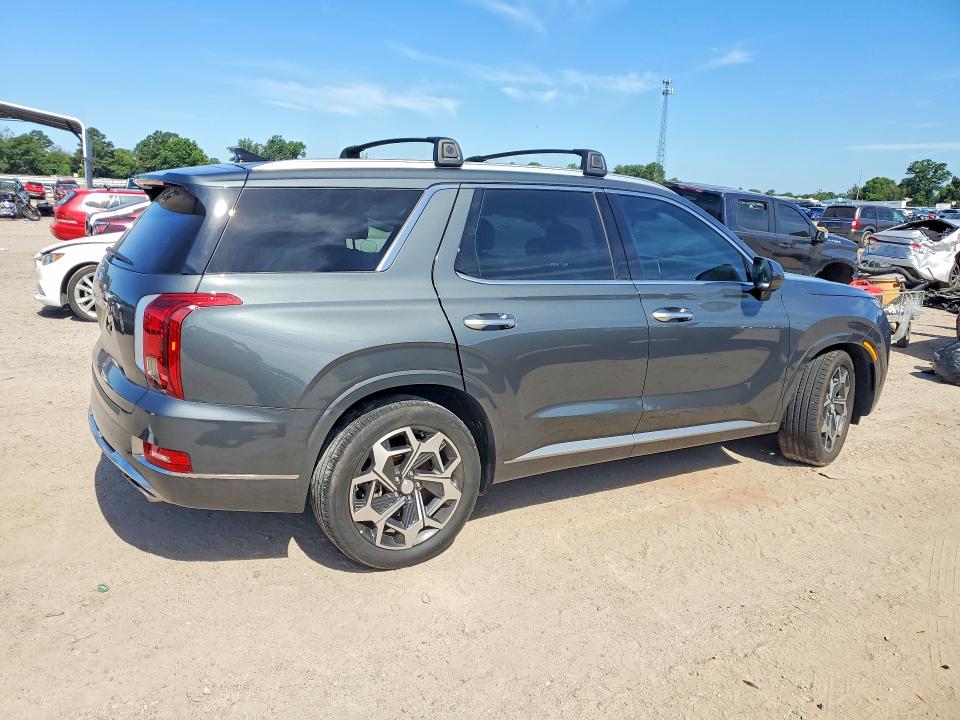 2022 Hyundai Palisade VIN KM8R74HE1NU466669 COPART salvage auction — SIDE, Salvage Title, sold $8,400 on 2026-07-30 (photo 3)