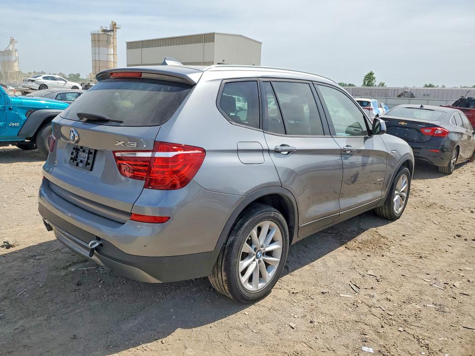 2015 BMW VIN 5UXWX9C58F0D51167 COPART salvage auction — MINOR DENT/SCRATCHES, Mo - Clean Title W/Salvage History (P), sold $3,500 on 2026-07-22 (photo 3)