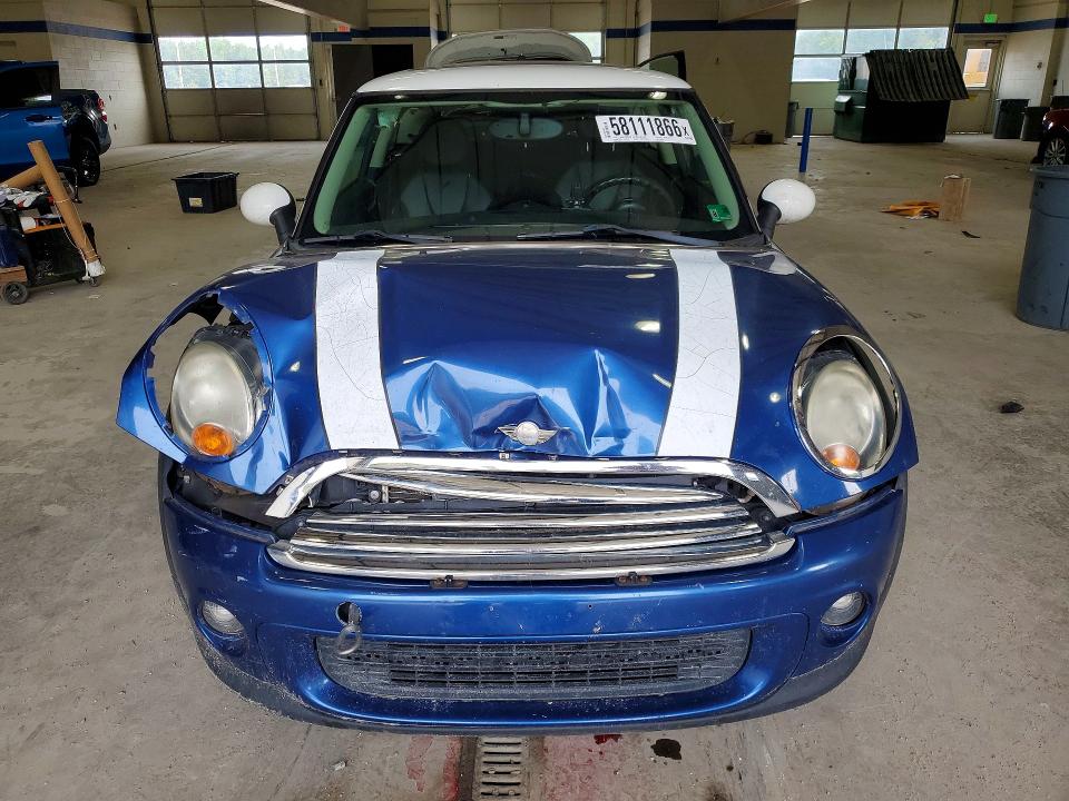 2012 Mini Cooper VIN WMWSU3C5XCT541191 COPART salvage auction — FRONT END, Va - Certificate Of Title, sold $400 on 2026-07-17 (photo 5)