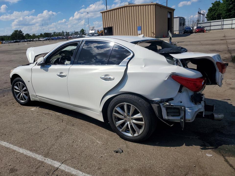 2014 Infiniti Q50 VIN JN1BV7AR3EM695349 COPART salvage auction — ALL OVER, OH - CERT OF TITLE-SALVAGE, sold $475 on 2026-07-15 (photo 2)