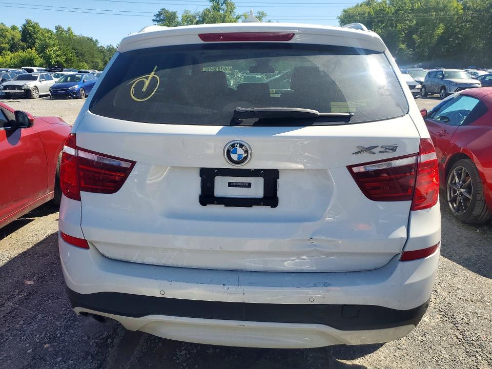 2016 BMW VIN 5UXWX9C55G0D66548 COPART salvage auction — FRONT END, Md - Cert Of Salvage > 75% Damage, sold $1,750 on 2026-07-10 (photo 6)