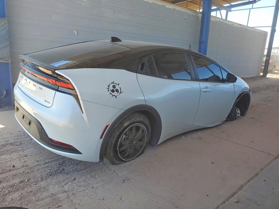2023 Toyota Prius VIN JTDACAAU3P3006239 COPART salvage auction — UNDERCARRIAGE, Az - Cert Of Title - Salvage, sold $8,400 on 2026-07-16 (photo 3)