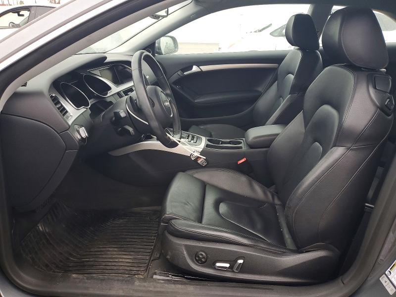 2016 Audi A5 VIN WAUM2AFR7GA017063 COPART salvage auction — FRONT END, Ca - Salvage Certificate, sold $3,500 on 2026-07-28 (photo 7)
