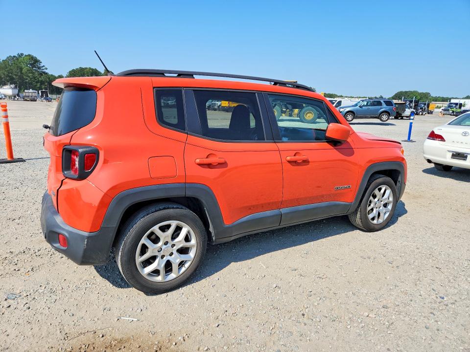 2015 Jeep Renegade VIN ZACCJABT5FPC29588 COPART salvage auction — FRONT END, NC - SALVAGE CERTIFICATE OF TITLE, sold $1,250 on 2026-07-27 (photo 3)