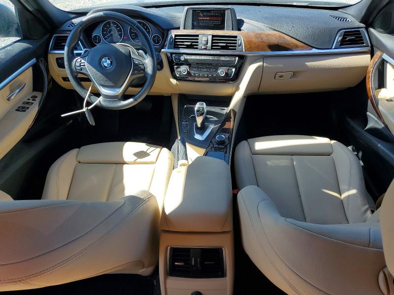 2019 BMW 3 series VIN WBA8K3C52KA484009 COPART salvage auction — FRONT END, Ca - Salvage Certificate, sold $5,200 on 2026-07-24 (photo 8)