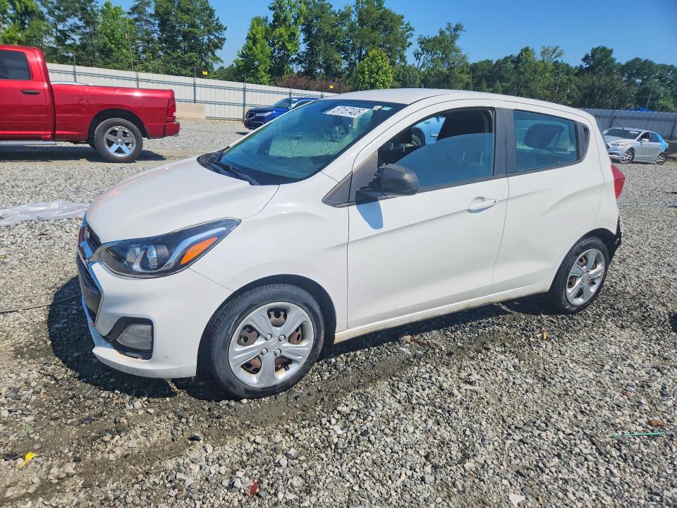 2020 Chevrolet Spark VIN KL8CB6SAXLC418853 COPART salvage auction — MECHANICAL, SC - CERT OF TITLE-SALVAGE, sold $700 on 2026-07-27 (photo 1)