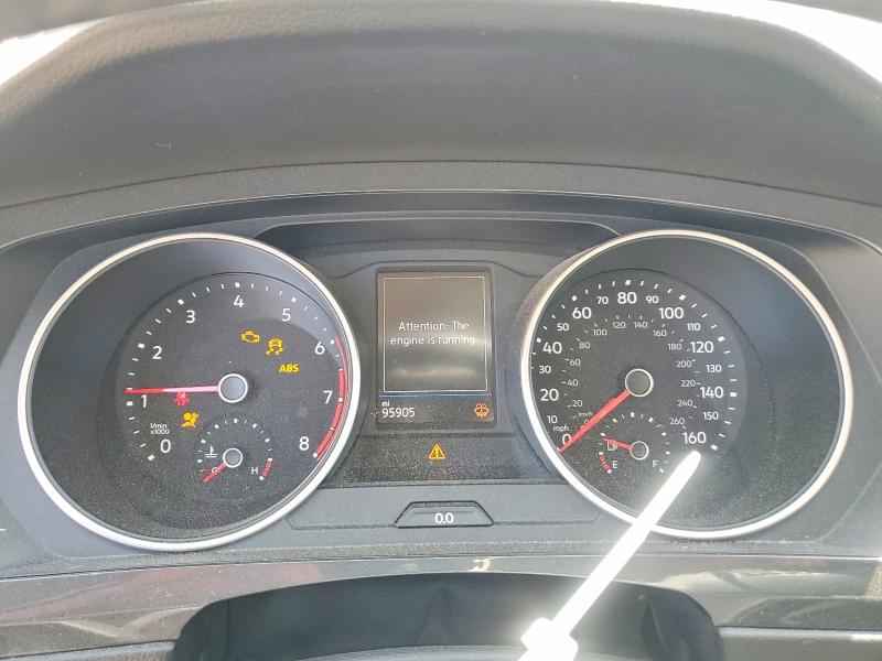 2020 Volkswagen Tiguan VIN 3VV2B7AX8LM043043 COPART salvage auction — HAIL, Ks - Cert Of Title-Salvage, sold $6,300 on 2026-07-28 (photo 9)