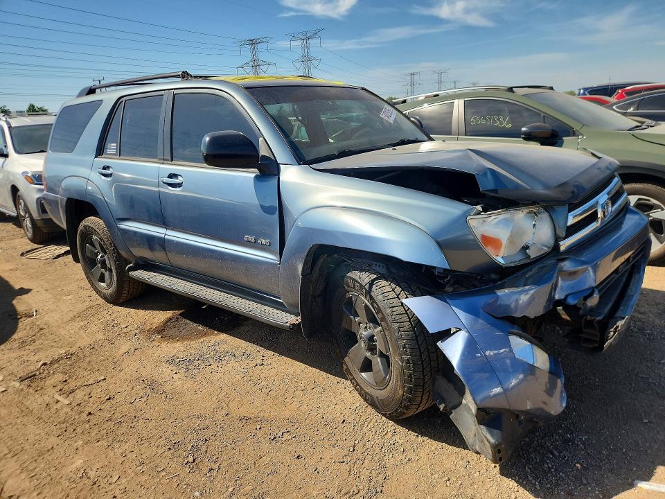 2005 Toyota 4runner VIN JTEBU14R758042679 COPART salvage auction — FRONT END, Il - Salvage Certificate, sold $2,550 on 2026-07-23 (photo 4)
