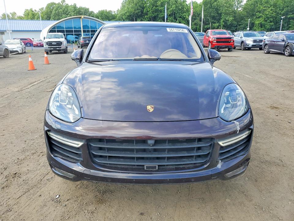 2016 Porsche Cayenne VIN WP1AC2A20GLA88160 COPART salvage auction — REAR END, Ct - Cert Of Title-Salvage, sold $10,200 on 2026-07-02 (photo 5)