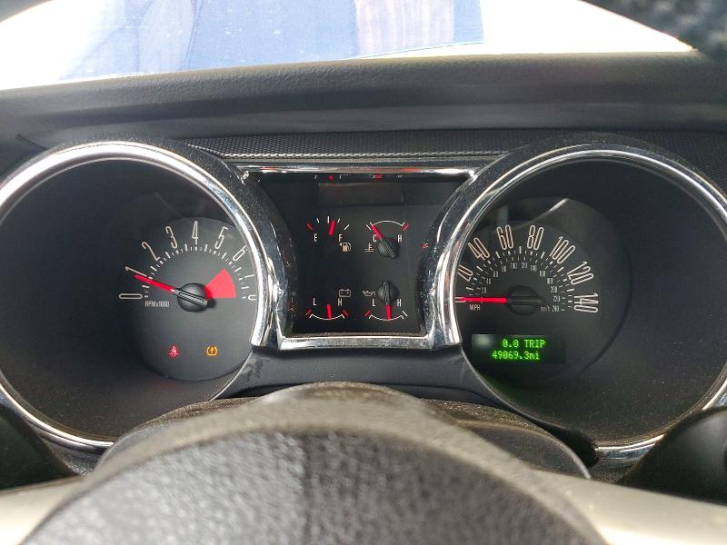 2007 Ford Mustang VIN 1ZVHT82H075197628 COPART salvage auction — SIDE, Ga - Cert Of Title-Salvage, sold $7,200 on 2026-07-30 (photo 9)