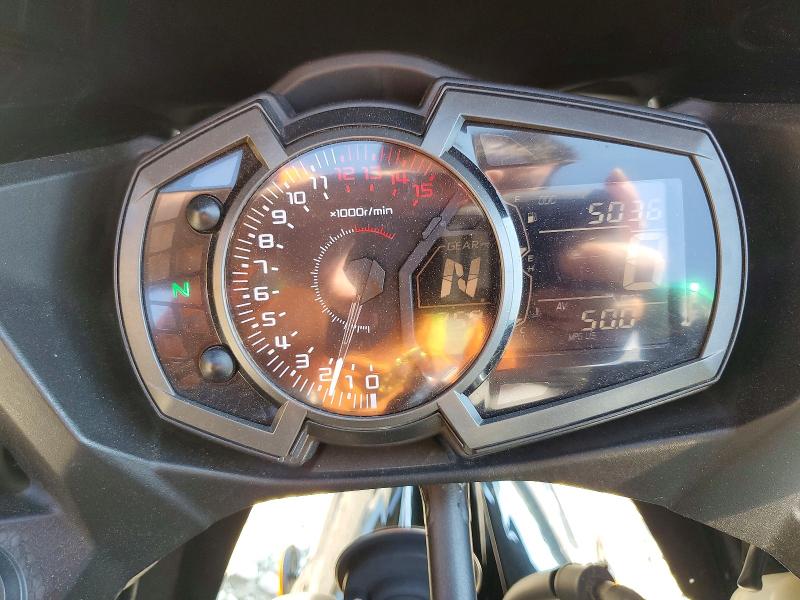 2019 Kawasaki Ninja VIN JKAEXKH16KDA31689 COPART salvage auction — FRAME DAMAGE, Me - Cert Of Title-Salvage Collisio, sold $1,050 on 2026-07-16 (photo 7)