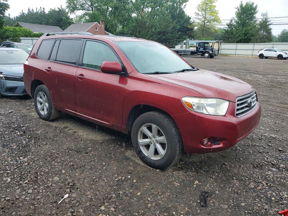 2010 Toyota Highlander VIN 5TDKK3EHXAS007040 COPART salvage auction — MINOR DENT/SCRATCHES, MD - CERT OF SALVAGE > 75% DAMAGE, sold $2,500 on 2026-07-20 (photo 4)