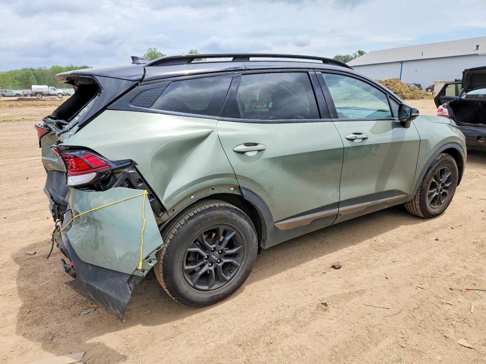 2023 Kia VIN 5XYK7CAFXPG055293 COPART salvage auction — REAR END, Oh - Cert Of Title-Salvage, sold $2,100 on 2026-07-27 (photo 3)