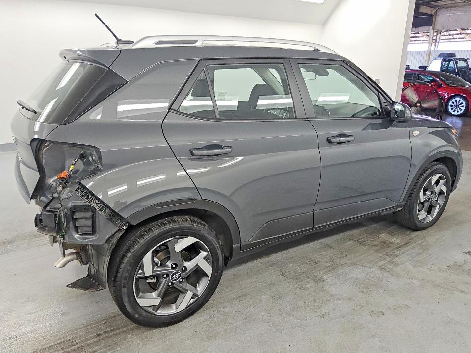 2026 Hyundai Venue VIN KMHRC8A34TU458431 COPART salvage auction — REAR END, CA - CERTIFICATE OF TITLE, sold $8,600 on 2026-07-06 (photo 3)