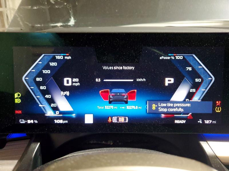 2024 BMW I5 VIN WBY43FK0XRCP62593 COPART salvage auction — SIDE, NY - MV-907A SALVAGE CERTIFICATE, sold $31,250 on 2026-07-06 (photo 9)