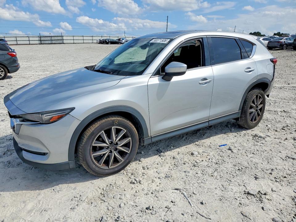 2018 Mazda Cx-5 VIN JM3KFADM9J0330089 COPART salvage auction — REAR END, Ga - Cert Of Title-Salvage, sold $5,500 on 2026-07-27 (photo 1)