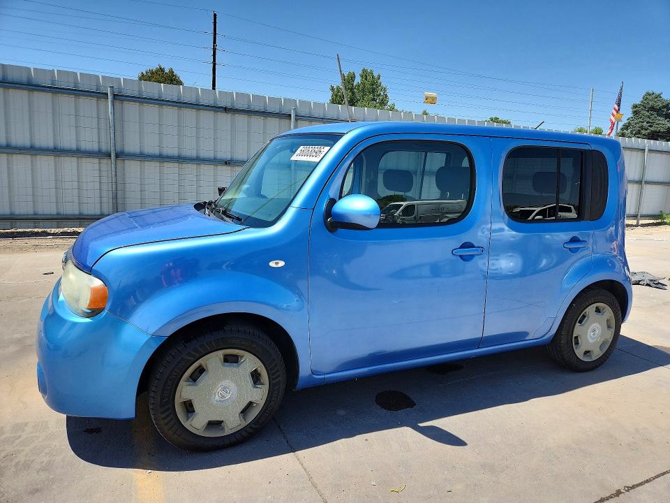 2014 Nissan Cube VIN JN8AZ2KR2ET350922 COPART salvage auction — FRONT END, Co - Public - Salvage Title, sold $700 on 2026-07-27 (photo 1)