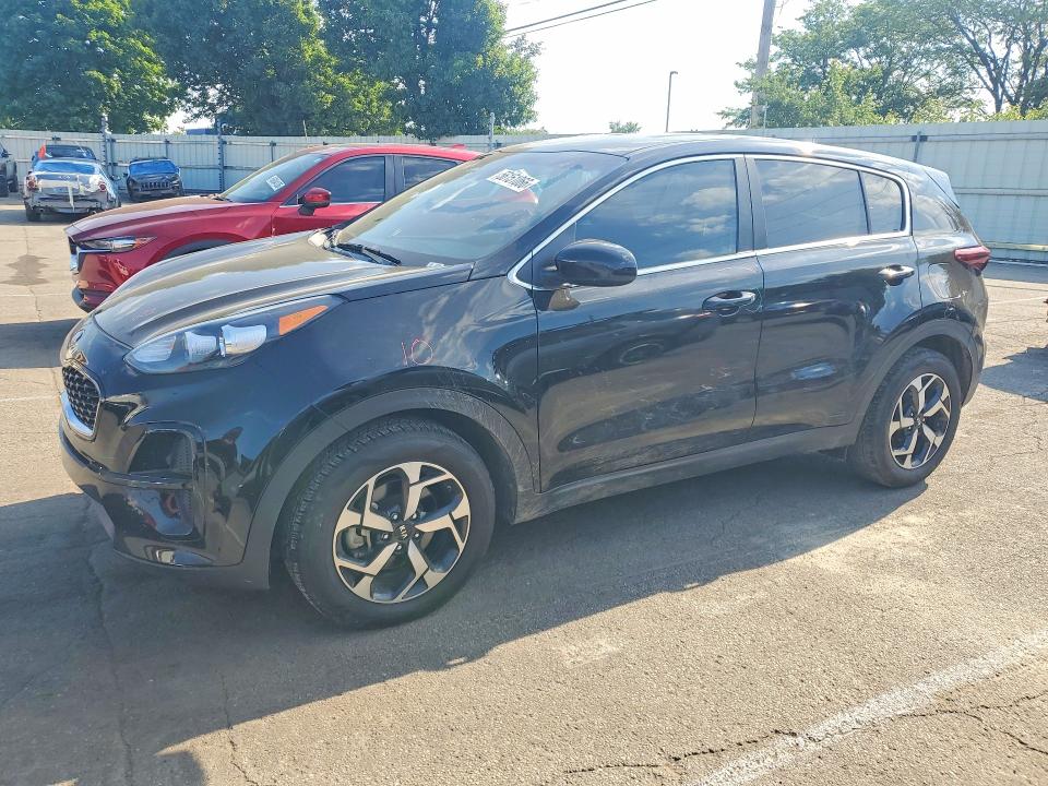 2021 Kia Sportage VIN KNDPM3AC4M7914133 COPART salvage auction — VANDALISM, Oh - Cert Of Title-Salvage, sold $4,350 on 2026-07-06 (photo 1)