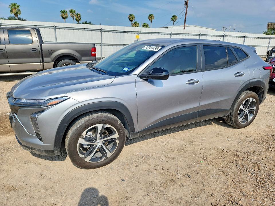 2025 Chevrolet Trax VIN KL77LGEP4SC130561 COPART salvage auction — SIDE, Tx - Salvage Vehicle Title, sold $7,100 on 2026-07-15 (photo 1)